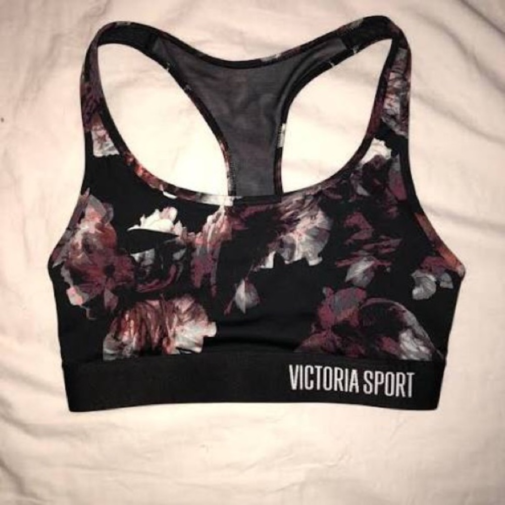 Victoria Secret floral sports bra